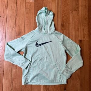 Nike Mint Green Youth XL Thermafit Hoodie
